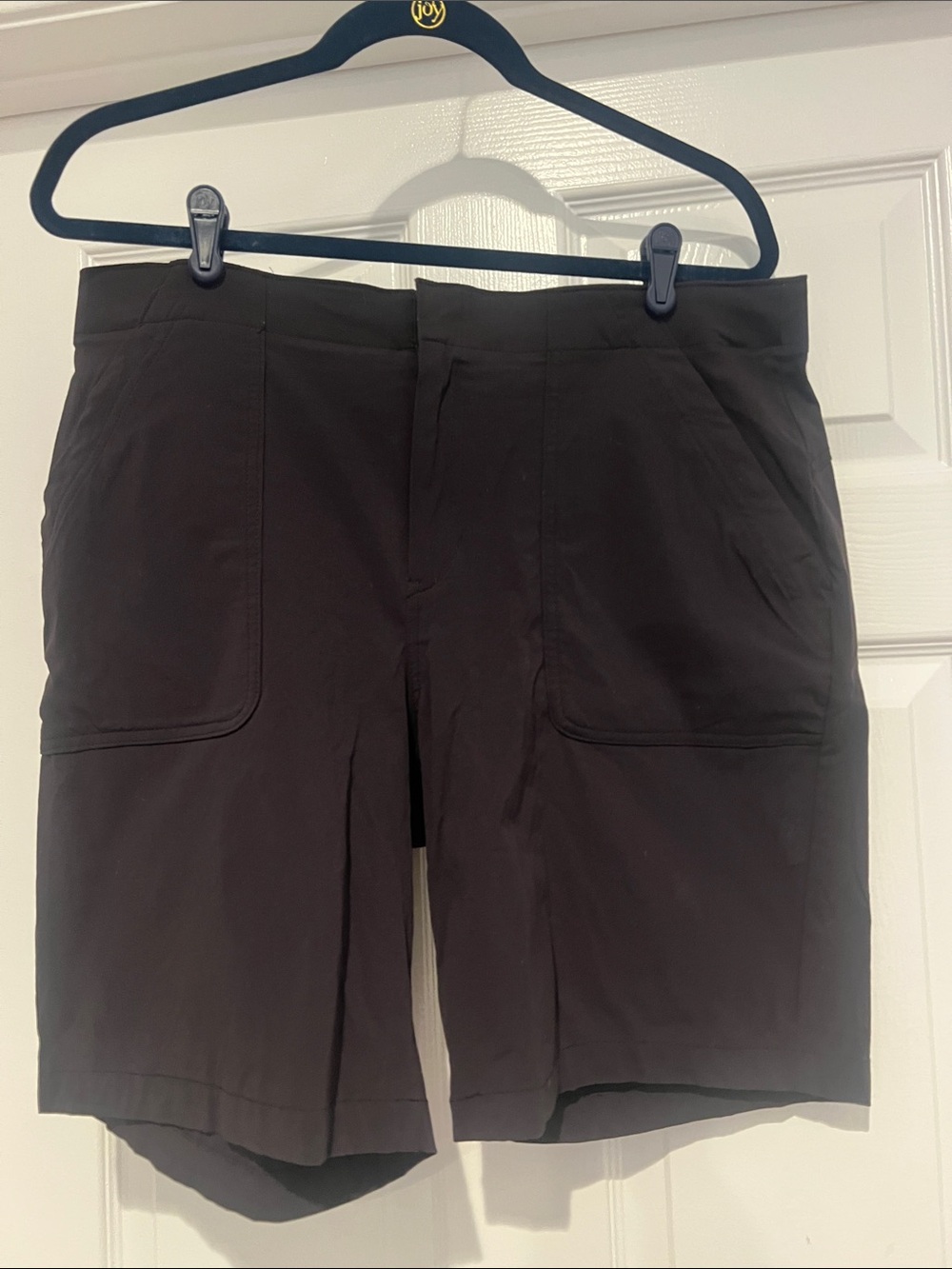Eddie Bauer Black Women's Flat Front Shorts